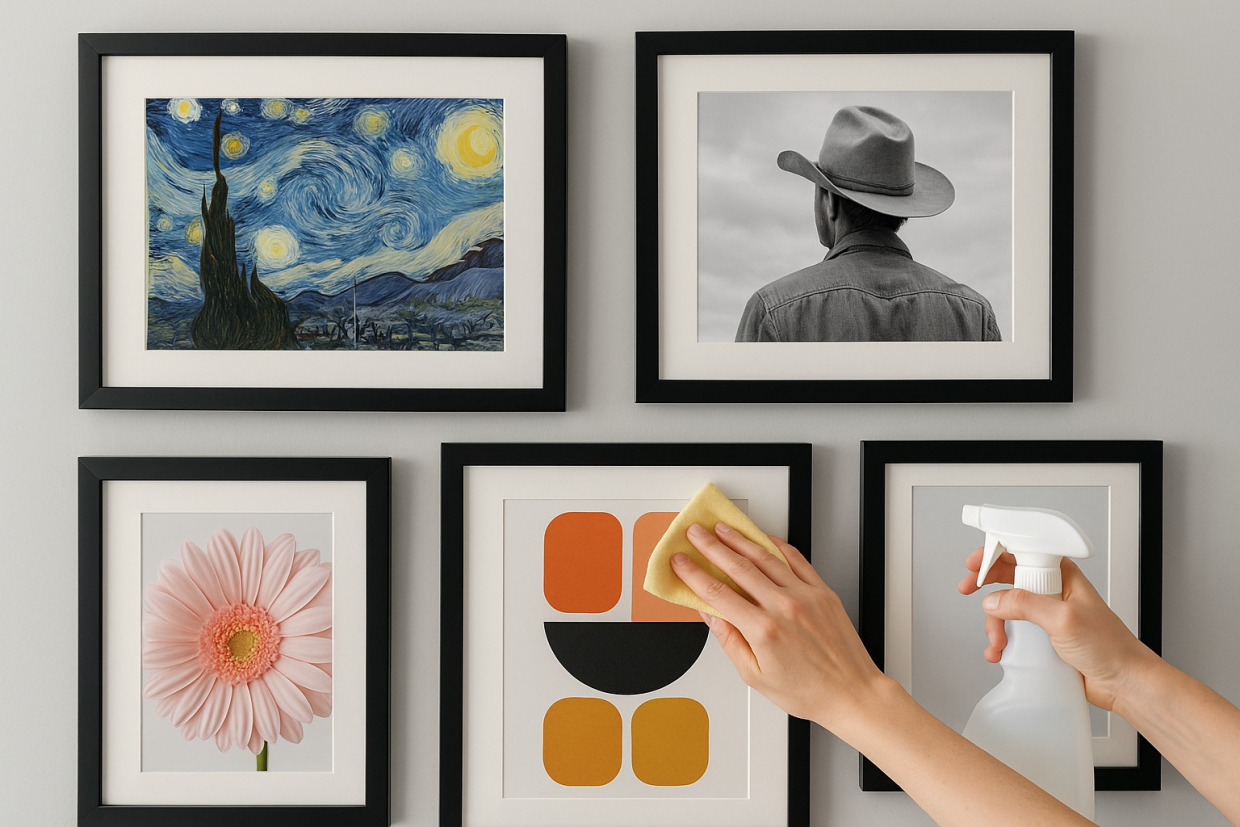 Simple Tricks to Keep Glass Frames Streak-Free