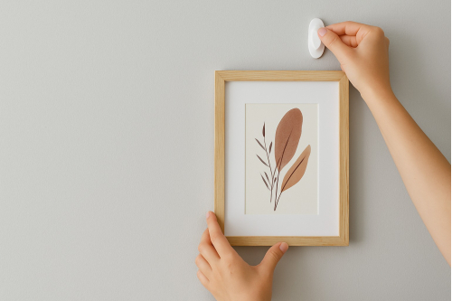 How to Hang Wall Art Securely Without Damaging Walls